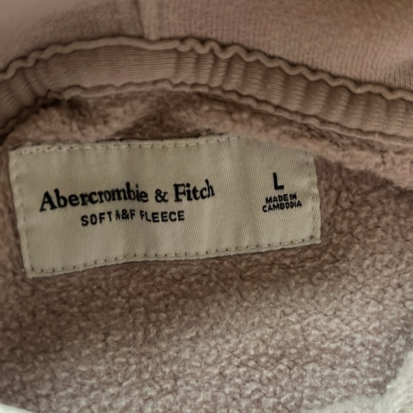 Abercrombie light salmon sweatshirt L - Picture 2 of 4